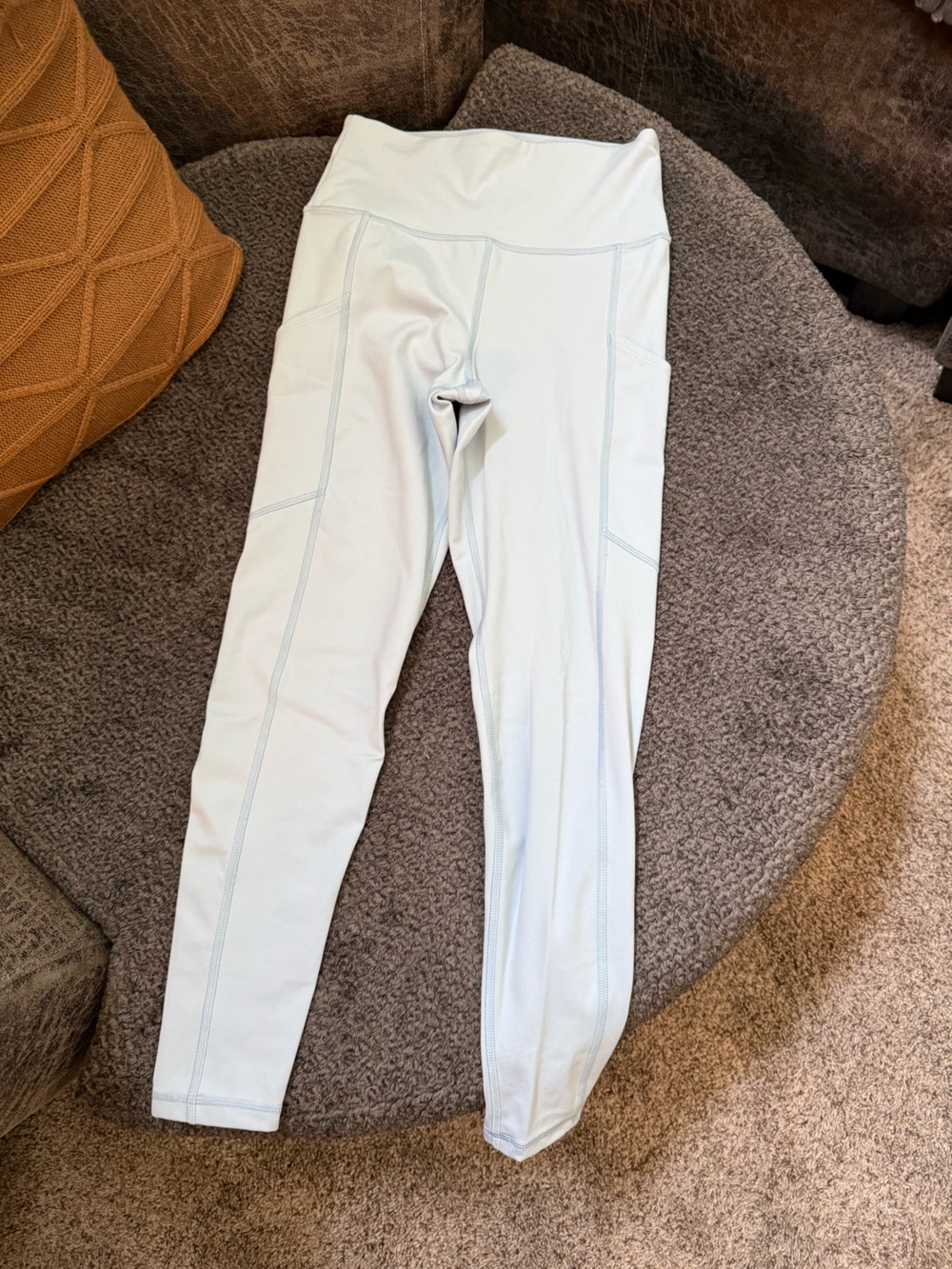 american eagle pastel blue the everything pocket leggings